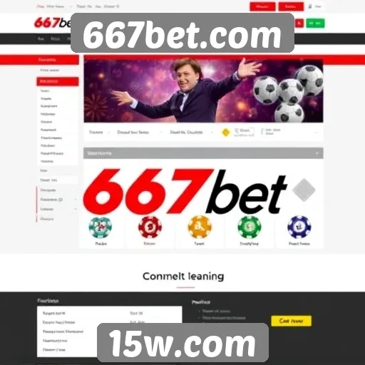 Acessibilidade e interface do site 667bet.com analisadas